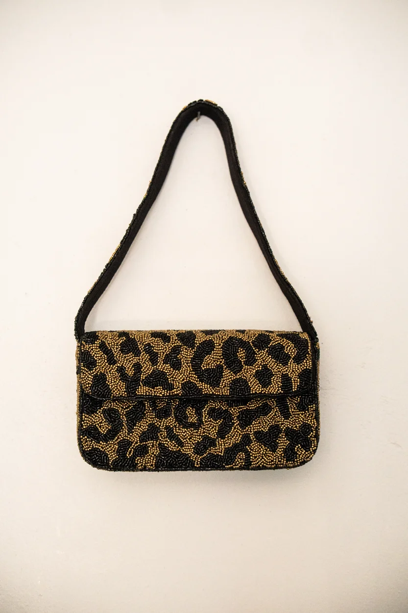 Wild Side beaded handbag